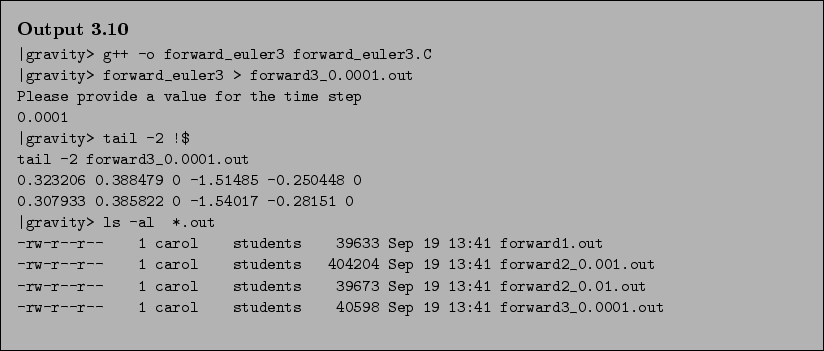 \begin{Output}
\small\verbatiminput{chap3/forward3.output} \end{Output}
