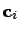 ${\bf c}_i$